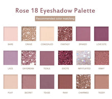 Load image into Gallery viewer, Desert Rose/Desert Star 18 Colors Eyeshadow Palette
