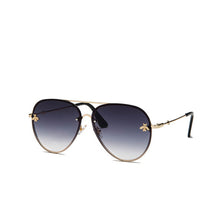 Load image into Gallery viewer, Luxury Bee Pilot Sunglasses Fashion Shades Metal