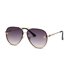 Load image into Gallery viewer, Luxury Bee Pilot Sunglasses Fashion Shades Metal
