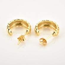 Load image into Gallery viewer, Sterling Silver 10.5mm Screw Twist Hoop Piercing Pendiente