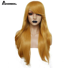 Load image into Gallery viewer, Brand Black Purple 613 Blonde Red Long Natural Wave Synthetic