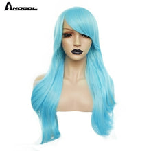 Load image into Gallery viewer, Brand Black Purple 613 Blonde Red Long Natural Wave Synthetic