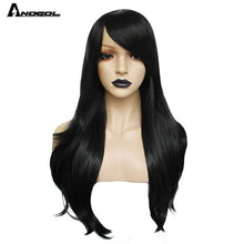 Load image into Gallery viewer, Brand Black Purple 613 Blonde Red Long Natural Wave Synthetic
