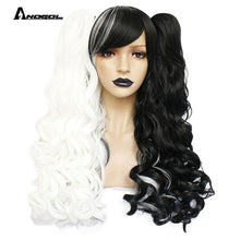 Load image into Gallery viewer, Long Body Wave Lolita high temperature fiber brown Pink Red