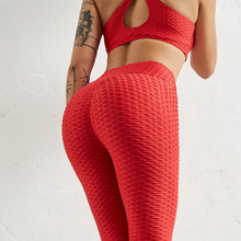 Load image into Gallery viewer, ATHVOTAR Booty Lifting Seamless Leggings Women Jacquard Female