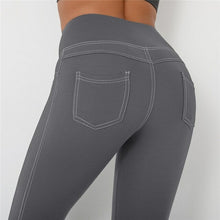 Load image into Gallery viewer, ATHVOTAR Pocket Push Up High Waist Fitness Women Leggings Gym Leggins