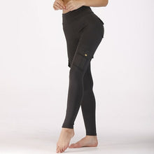 Load image into Gallery viewer, ATHVOTAR Pockets Fitness Women Leggings High Waist Gym Leggings Women