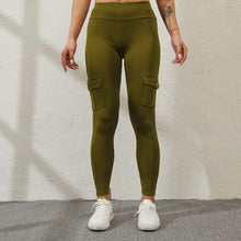 Load image into Gallery viewer, ATHVOTAR Pockets Fitness Women Leggings High Waist Gym Leggings Women