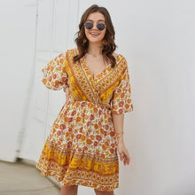 Load image into Gallery viewer, Summer Fashion Bohemian Dress for Women Oversized Sexy Short