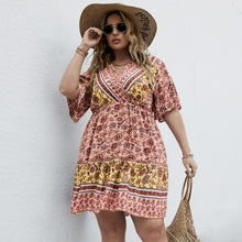 Load image into Gallery viewer, Summer Fashion Bohemian Dress for Women Oversized Sexy Short
