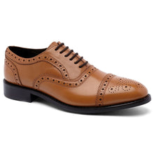 Load image into Gallery viewer, Ford Quarter Brogue Oxford, Rubber Sole