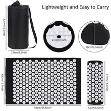Load image into Gallery viewer, Acupressure Mat Sensi Massage Mat Pillow Set Kuznetsov's Applicator - Sophornlilly