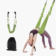 Load image into Gallery viewer, Adjustable Aerial Yoga Strap Hammock Swing Stretching Anti gravity - Sophornlilly