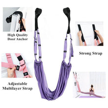 Load image into Gallery viewer, Adjustable Aerial Yoga Strap Hammock Swing Stretching Anti gravity - Sophornlilly