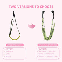 Load image into Gallery viewer, Adjustable Flexibility Stretching Leg Yoga Stretch Belt Hammock Swing - Sophornlilly
