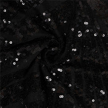 Load image into Gallery viewer, Adogirl Cape Split Extra Long Sleeve Sequins Jumpsuit Elegant Sexy
