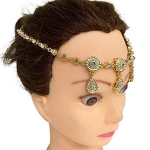 Load image into Gallery viewer, Algerian Style Vintage Crystal Tiara Necklace Dual Use Bridal Tiara - Sophornlilly