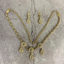 Load image into Gallery viewer, Algerian Style Vintage Crystal Tiara Necklace Dual Use Bridal Tiara - Sophornlilly