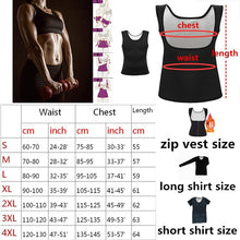 Load image into Gallery viewer, All Seasons Women Slimming Long Shirts Body Shaper Sweat Vest Waist