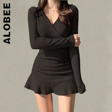 Load image into Gallery viewer, Knitted Sweater Dress