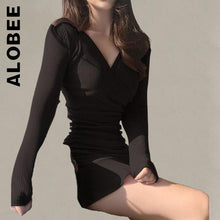 Load image into Gallery viewer, Knitted Sweater Dress