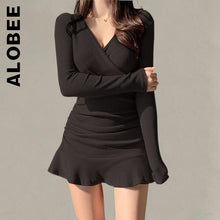 Load image into Gallery viewer, Knitted Sweater Dress