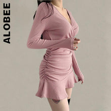Load image into Gallery viewer, Knitted Sweater Dress
