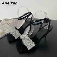Load image into Gallery viewer, Summer Shoes NEW Sweet Stiletto Heels Flock - Sophornlilly
