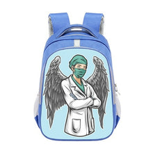 Load image into Gallery viewer, Angel Fairy Painting Print Backpack Girls Ballet Dancer School Bag