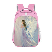 Load image into Gallery viewer, Angel Fairy Painting Print Backpack Girls Ballet Dancer School Bag