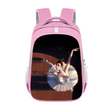 Load image into Gallery viewer, Angel Fairy Painting Print Backpack Girls Ballet Dancer School Bag