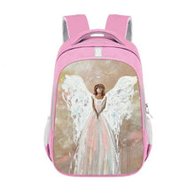 Load image into Gallery viewer, Angel Fairy Painting Print Backpack Girls Ballet Dancer School Bag