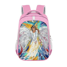 Load image into Gallery viewer, Angel Fairy Painting Print Backpack Girls Ballet Dancer School Bag