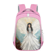 Load image into Gallery viewer, Angel Fairy Painting Print Backpack Girls Ballet Dancer School Bag