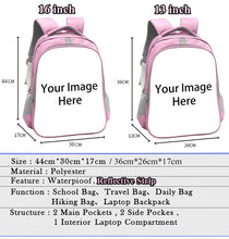 Load image into Gallery viewer, Angel Fairy Painting Print Backpack Girls Ballet Dancer School Bag