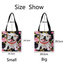 Load image into Gallery viewer, Animal Sea Otters Axolotl / Ferret Pattern Handbag Canvas