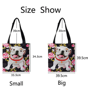 Animal Sea Otters Axolotl / Ferret Pattern Handbag Canvas