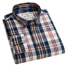 Load image into Gallery viewer, Men's New 100% Cotton High Quality Printed Plaid