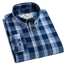 Load image into Gallery viewer, Men's New 100% Cotton High Quality Printed Plaid