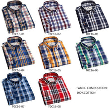 Load image into Gallery viewer, Men's New 100% Cotton High Quality Printed Plaid