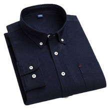 Load image into Gallery viewer, Aoliwen brand  New style 100% cotton casual plaid long sleeved