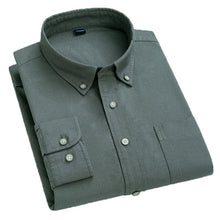 Load image into Gallery viewer, Aoliwen brand  New style 100% cotton casual plaid long sleeved