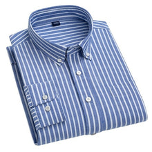 Load image into Gallery viewer, Aoliwen brand  New style 100% cotton casual plaid long sleeved