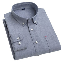 Load image into Gallery viewer, Aoliwen brand  New style 100% cotton casual plaid long sleeved