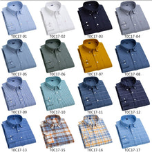 Load image into Gallery viewer, Aoliwen brand  New style 100% cotton casual plaid long sleeved