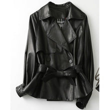 Load image into Gallery viewer, Genuine Sheep Leather Coat