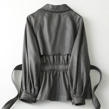 Load image into Gallery viewer, Genuine Sheep Leather Coat