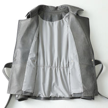 Load image into Gallery viewer, Genuine Sheep Leather Coat