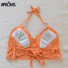 Load image into Gallery viewer, Boho White Lace Tassel Knitted Camis Women Summer Sexy Backless