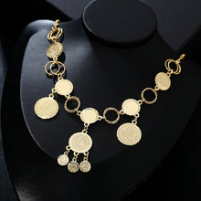 Load image into Gallery viewer, Arabic Coins Jewelry Sets in Necklace Bracelet Earrings Rings Wedding